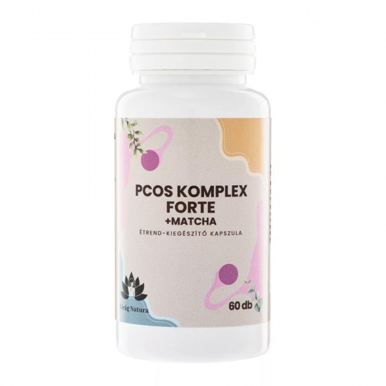 Virág Natura PCOS Komplex Forte + Matcha Kapszula 60db