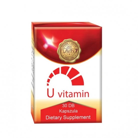 Vitacrystal Flavin U-Vitamin Kapszula 620mg  30db