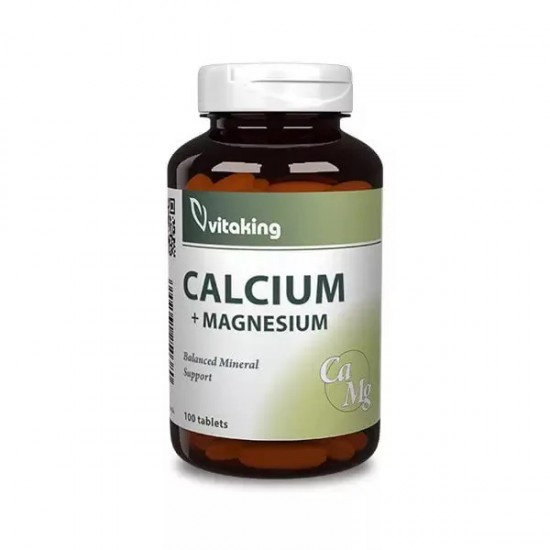 Vitaking Kalcium És Magnézium Tabletta 100db
