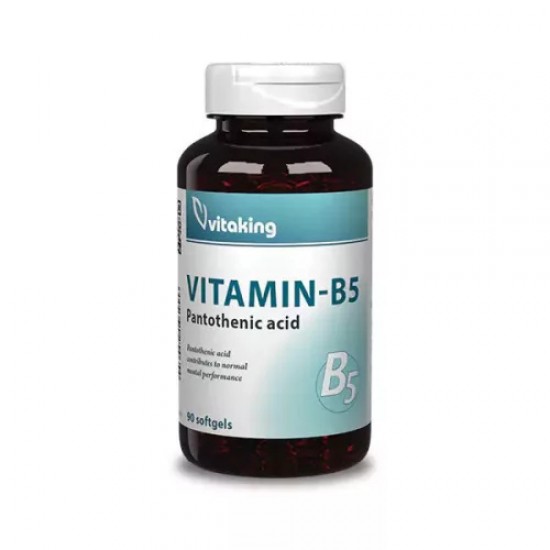 Vitaking B5-Vitamin Pantoténsav 200mg 90db