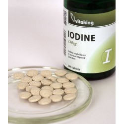 Vitaking Iodine 150qg Jód Tengeri Moszatból Tabletta 240db