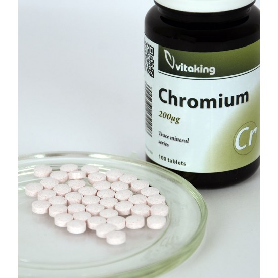 Vitaking Króm Tabletta 100db 