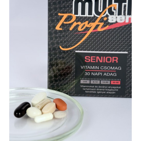 Vitaking 365 Multi Senior Vitamin Csomag 30 Adag 