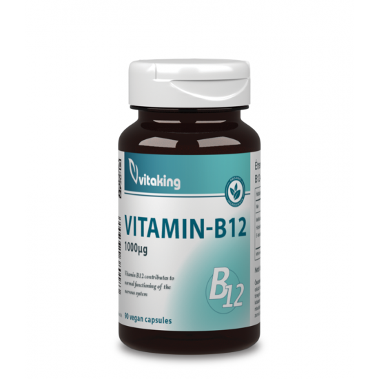 Vitaking B12-Vitamin Kapszula 1000µg 90db