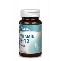 Vitaking B12-Vitamin Kapszula 500µg 100db