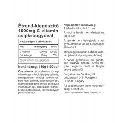 Vitaking C-Vitamin Csipkebogyóval 1000mg 100db
