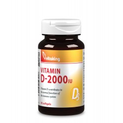 Vitaking D3 2000 IU Vitamin Kapszula 90 db