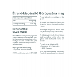 Vitaking Görögszéna Mag (Fenugreek Seed) Kapszula 90db