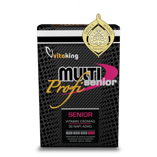 Vitaking 365 Multi Senior Vitamin Csomag 30 Adag 