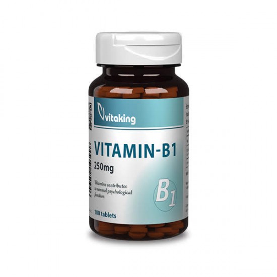 Vitaking B1-Vitamin Tabletta 250mg 100db