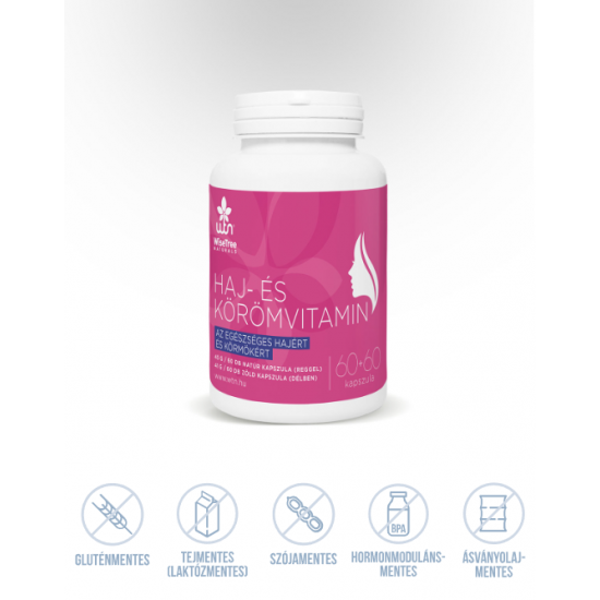 Wtn Haj- És Körömvitamin Kapszula 60+ 60 db 
