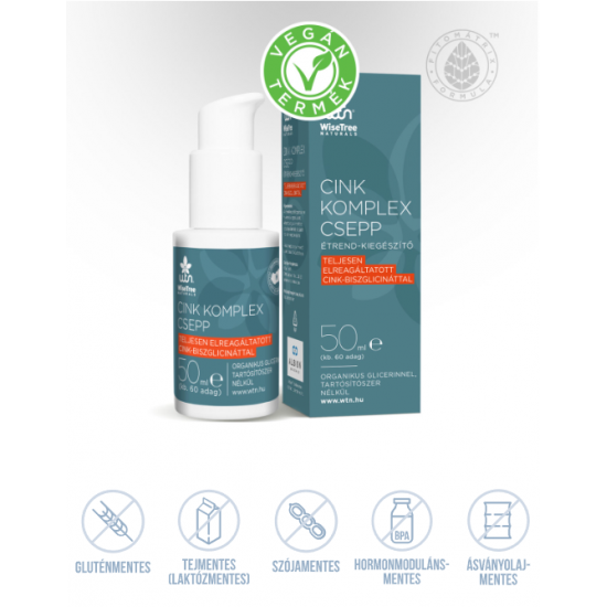 Wtn Cink-Biszglicinát Komplex Csepp 50ml