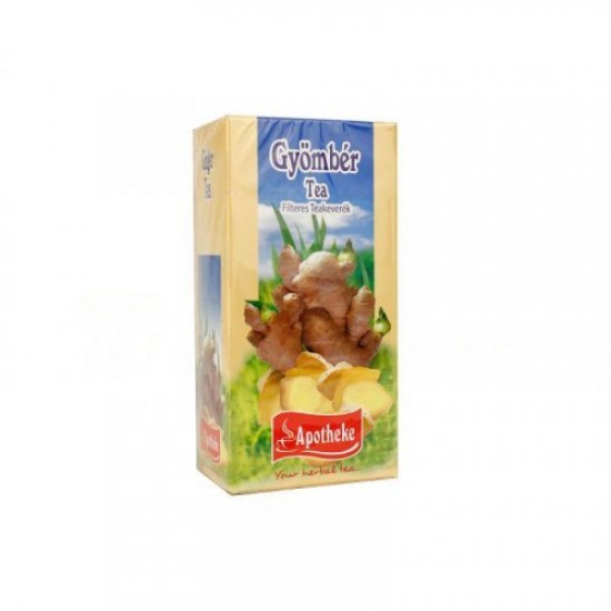 Apotheke Gyömbér Tea Filteres 20x1,5g