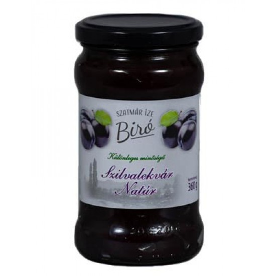 Szatmári Ízek Biró Szilvalekvár 360g