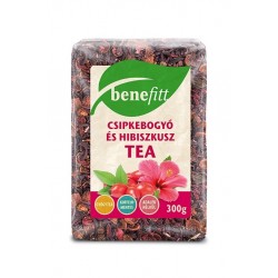 Benefitt Gyümölcstea Csipkebogyó-Hibiszkusz Ízű 300g