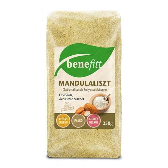 Benefitt Zsíros Mandulaliszt 250g Benefitt Zsíros Mandulaliszt 250g