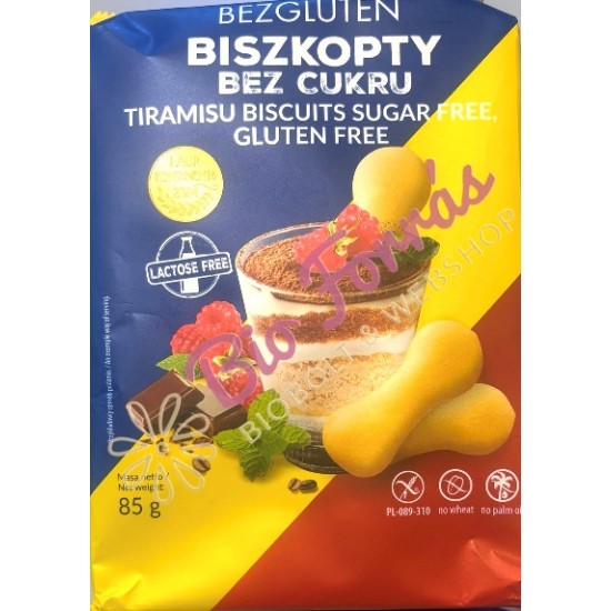 Bezgluten Gluténmentes Babapiskóta Hozzáadott Cukor Nélkül 85g