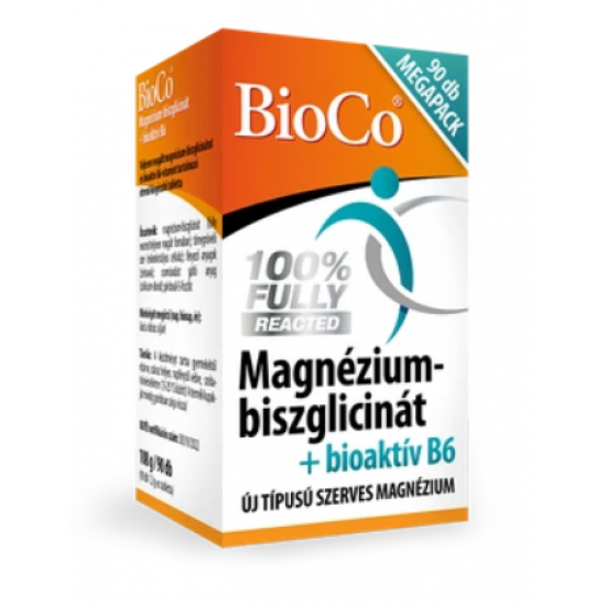 Bioco Magnézium Biszglicinát + Bioaktív B6 Megapack Tabletta 90db 