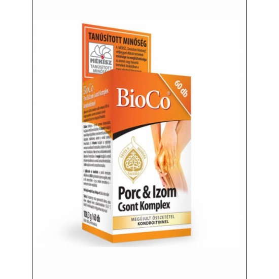 Bioco Porc&Izom Csont Komplex Kondroitinnel Tabletta 60db