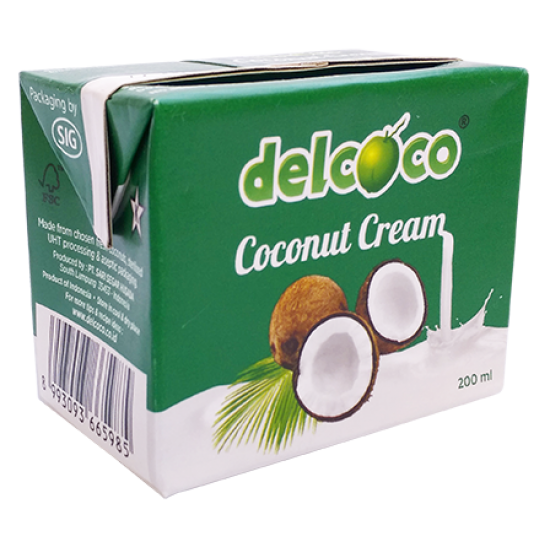 Delcoco Kókuszkrém "tejszín" 200 ml