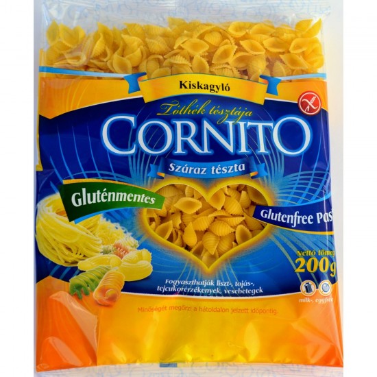 Cornito Gluténmentes Tészta Kiskagyló 200g