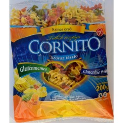 Cornito Gluténmentes Tészta Színes Orsó 200g