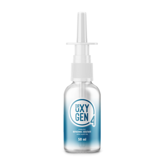 Dr.Oxygen Stabilizált Oxigénnel Dúsított Ivóvíz -Orrspray 50ml