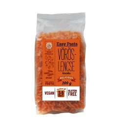 Éden Prémium Easy Pasta Gluténmentes Vegán Vöröslencse Tészta Orsó 200g