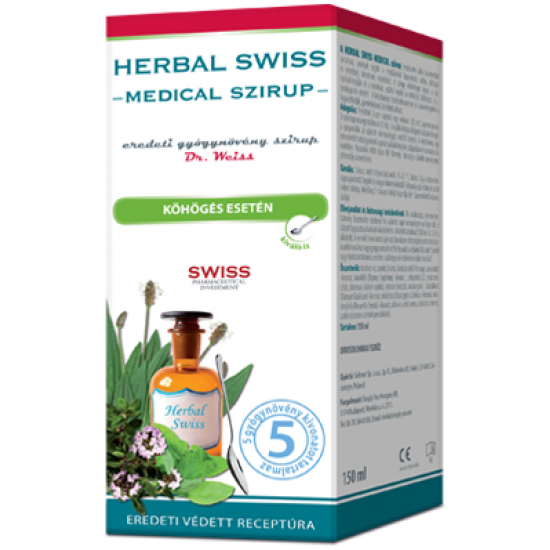 Herbal Swiss Medical Szirup Köhögésre 300ml