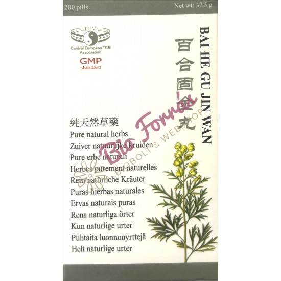 Green Care Bai He Gu Jin Wan (A légzőrendszer támogatására) Pirula 200db