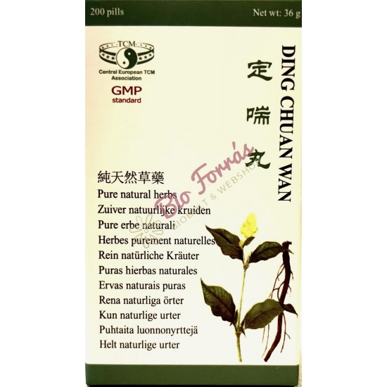 Green Care Ding Chuan Wan Pirula (Tüdő meridián és felső légút tisztító) 200db