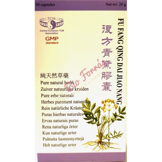 Green Care Fu Fang Qing Dai Jiao Nang Kapszula (meleg oszlató,méreg kivezető) 50db