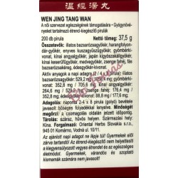 Green Care Wen Jing Tang Wan Pirula (női egészség támogatására) 200db