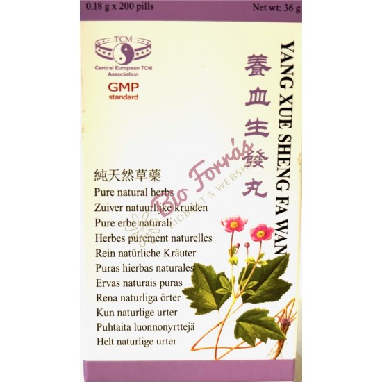 Green Care Yang Xue Sheng Fa Wan Pirula (Vér-És Hajtápláló) 200db