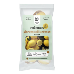 It's Us Gluténmentes Mimen Keksz Citrom Ízű krémes 150g