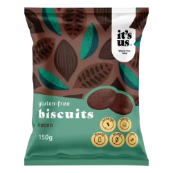It's Us Gluténmentes Omlós Keksz Kakaós 150g