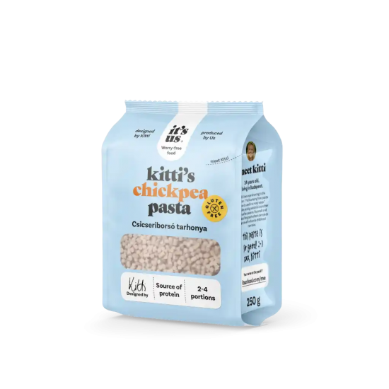 It's Us Kitti's Gluténmentes Csicseriborsó Száraztészta Tarhonya 250g