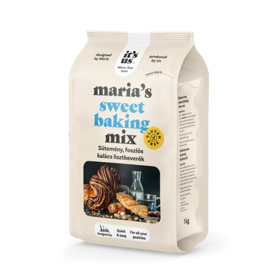 It's Us Gluténmentes Sweet Maria Sütemény Lisztkeverék 1000g
