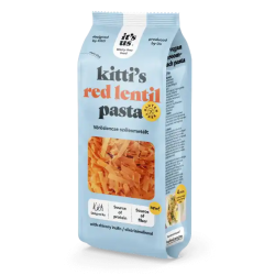 It's Us Kitti's Gluténmentes Vöröslencse Tészta Szélesmetélt 200g