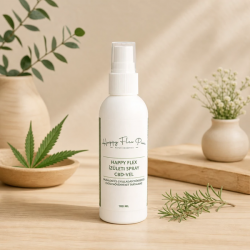 Happy Flex Izületi Spray CBD-Vel Fájdalom és Gyulladáscsökkentő Gyógynövényekkel 100ml