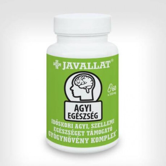 +Javallat Agyi Egészség Agyi és Szellemi Egészséget Támogató Gyógynövény Kapszula 60db
