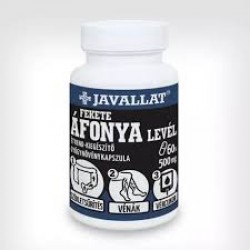 +Javallat Fekete Áfonya Levél Kapszula 500mg 60db