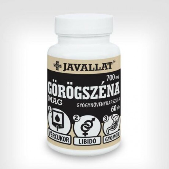+Javallat Görögszéna Mag Kapszula 60db