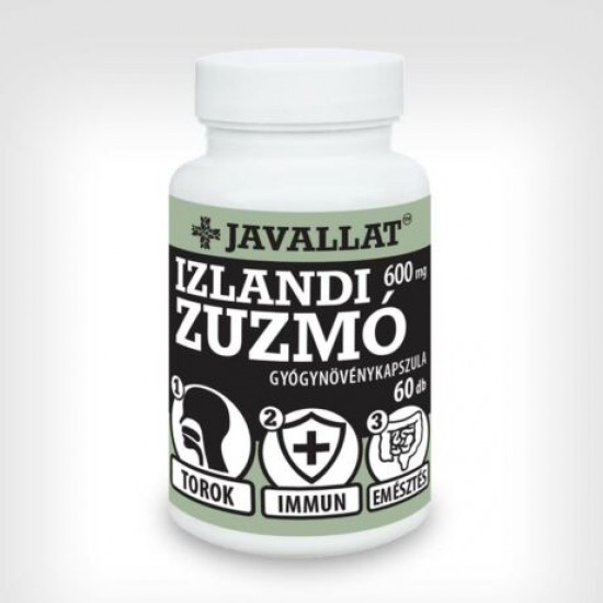 +Javallat Izlandi Zuzmó Kapszula 60db
