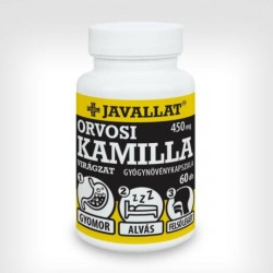 +Javallat Orvosi Kamilla Virágzat Kapszula 60db +Javallat Orvosi Kamilla Virágzat Kapszula 60db
