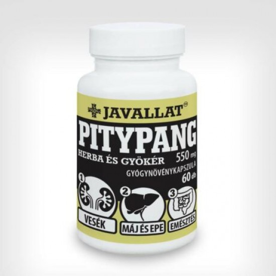 +Javallat Pitypang Herba És Gyökér Kapszula 60db +Javallat Pitypang Herba És Gyökér Kapszula 60db