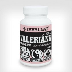 +Javallat Valeriána Gyökér Kapszula 60db +Javallat Valeriána Gyökér Kapszula 60db