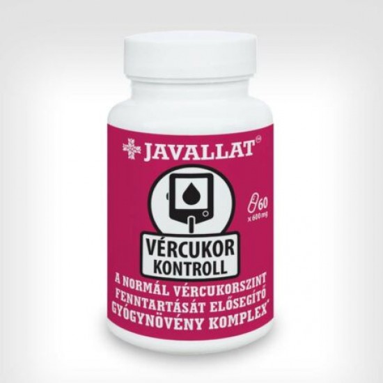 +Javallat Vércukor Kontroll Kapszula 60db