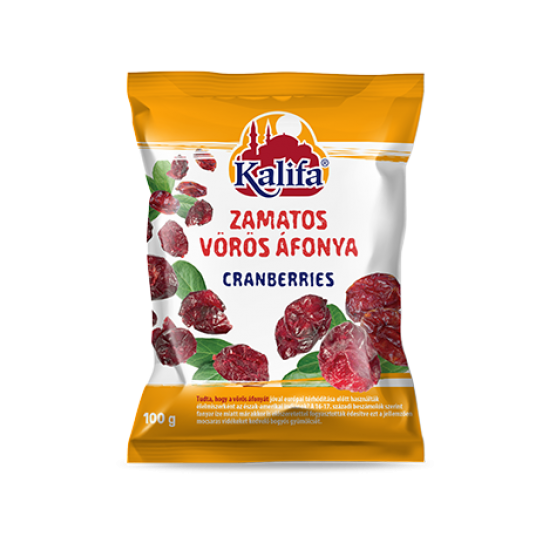 Kalifa Aszalt Vörös Áfonya 100g