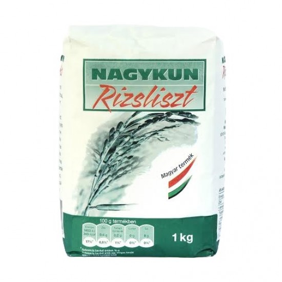 Nagykun Gluténmentes Fehér Rizsliszt 1kg